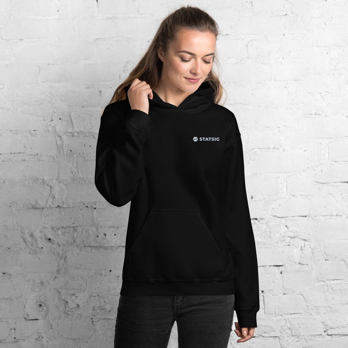 Logo Embroidered Hoodie